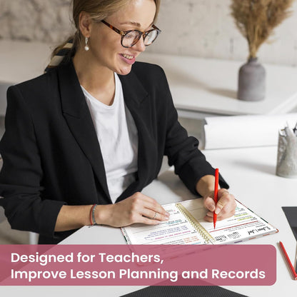 Planner 2026-2027, Academic Year Monthly and Weekly Calendar Planner, Jul 2026 - Jun 2027, Hardcover Teacher Student Planning Agenda book with Tabs, Perfect for School Office Supplies, 6.3" x 8.5" - Wildflowers