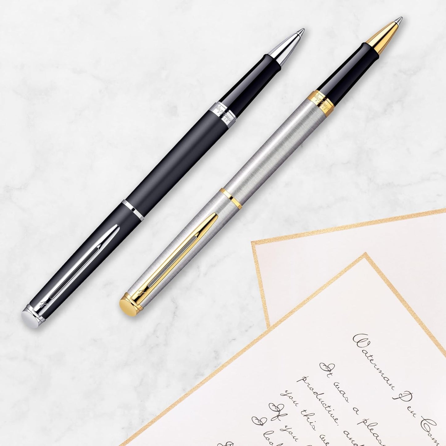 Waterman Hemisphere Essential Matte Black Chrome Trim - S0920850