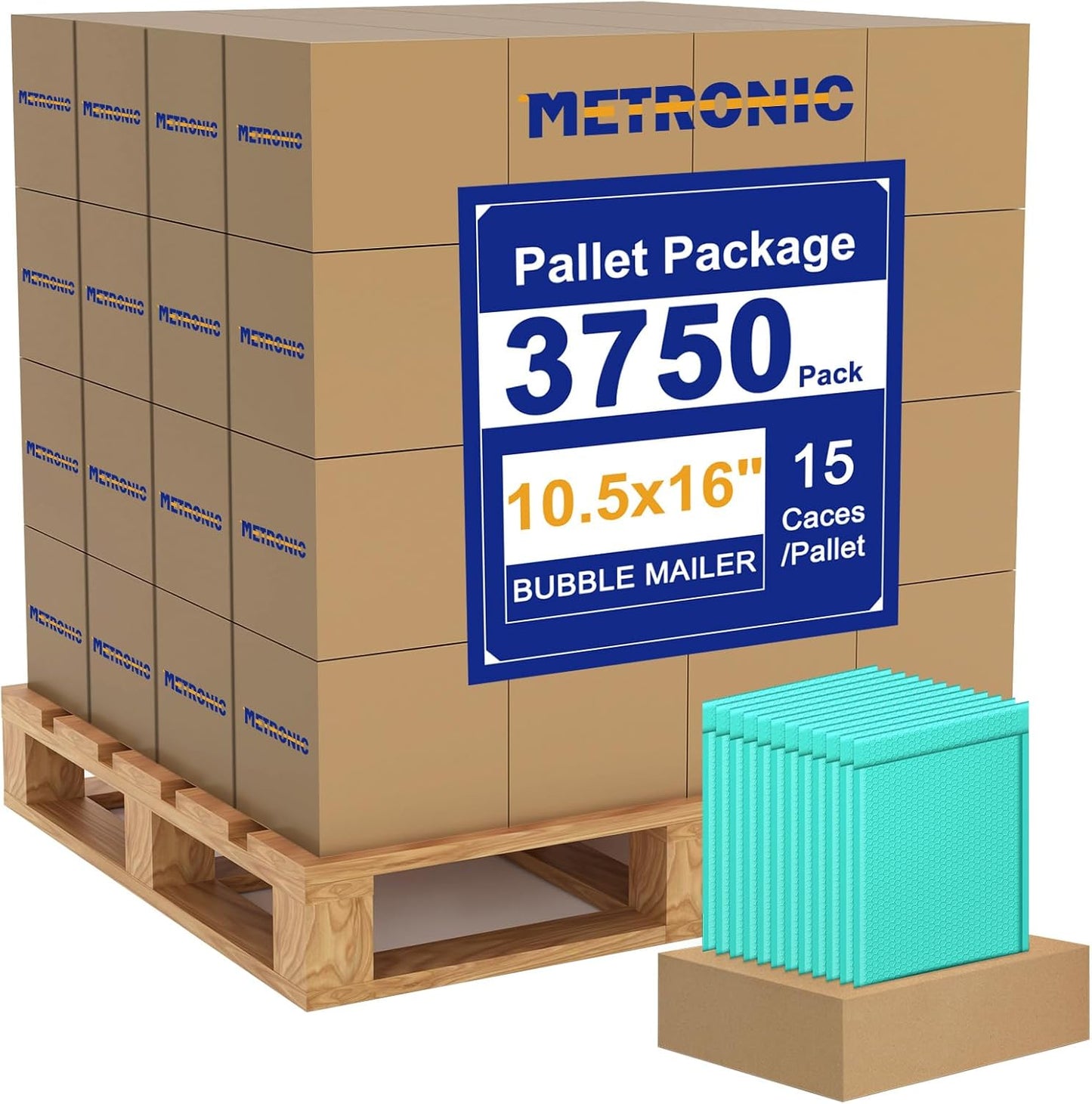 Metronic Bubble Mailers 8.5x12" 40 Pack Black Padded Envelopes Usable Size 8.5 x 11" Strong Adhesion Bubble Envelopes Medium Mailing Envelopes Bubble Padded for Small Business Shipping Books Clothes