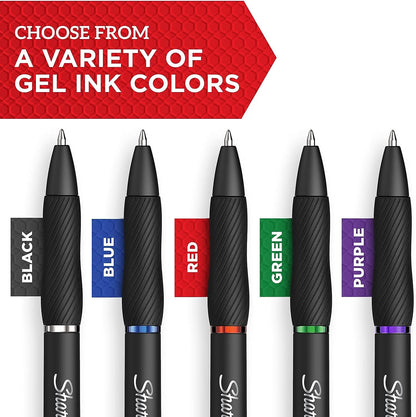 Sharpie S-Gel BOLDPT Black 4CT