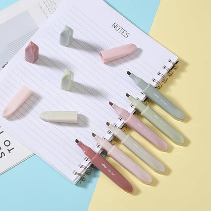 Mr. Pen- Aesthetic Bible Highlighters No Bleed Through, 6 pcs, Chisel Tip, Cute Highlighter for Journaling Supplies and School Accessories, Bible Highlighters and Pens No Bleed
