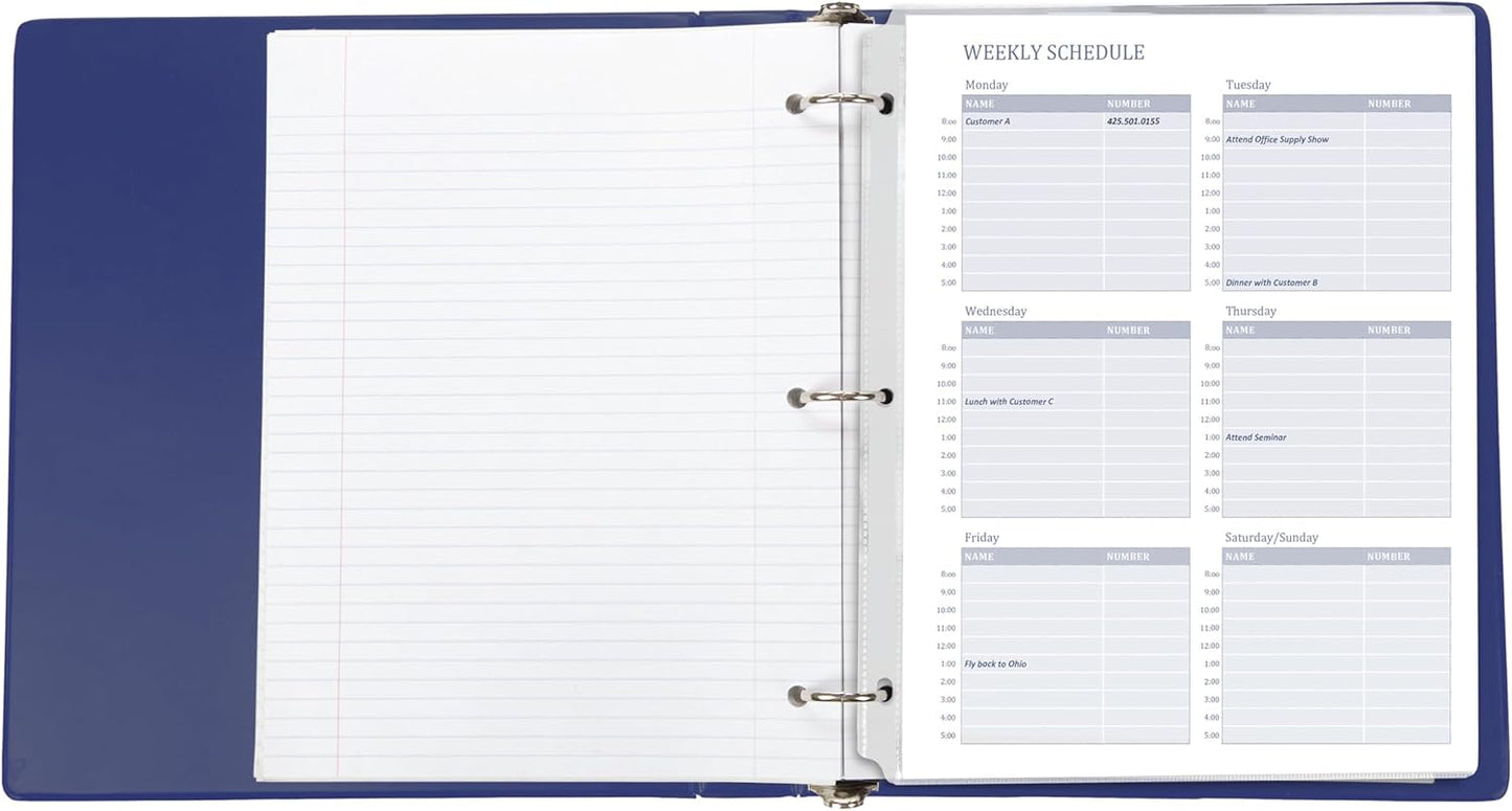 C-Line Top Loading Super Heavyweight Vinyl Sheet Protectors, Non-Glare, 8.5 x 11 Inches, 50 per Box (61013)
