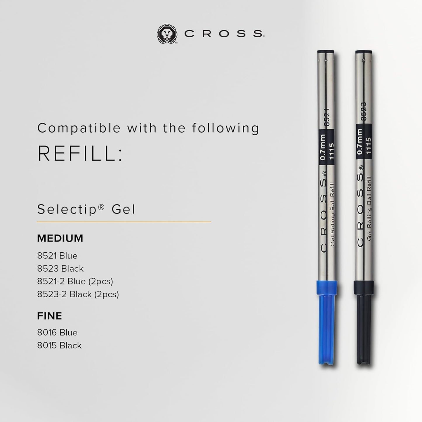 Cross Edge Matte Black Lacquer Gel Rollerball Pen