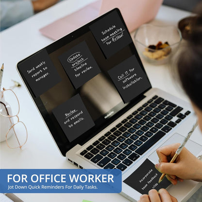 Sticky Notes, 36 Pads, 3x3 Inches Self-Stick Note Pads, Perfect for Office, Study, and Daily Life Organization - Bright
