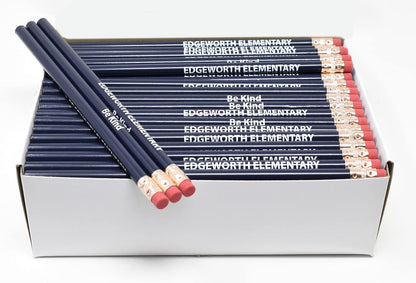 Pencil Guy Promotional Personalized Imprinted Round Pencils.-500 per box