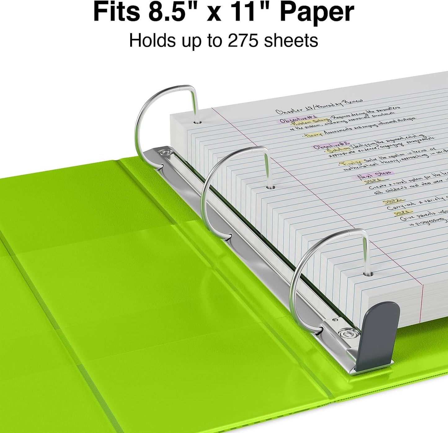 Staples Heavy-Duty 2-Inch D-Ring View Binder, Reinforced Spine, Holds Up to 450 Sheets, Gray, for Office & School