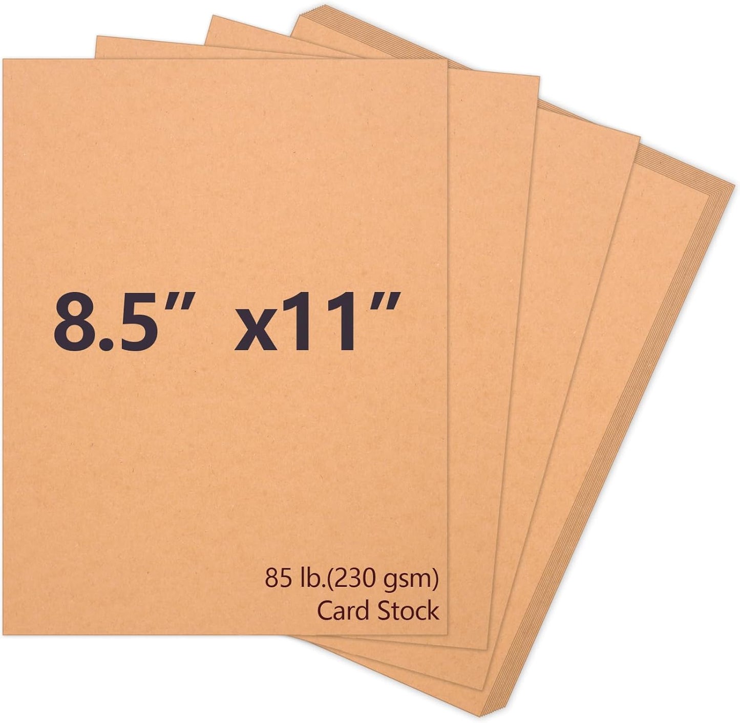 White Cardstock 8.5 x 11, 230gsm Cover Cardstock Paper, 85 Lb Heavy Card Stock for Printer, Card Stock Paper for Invitations, Scrapbooking, Crafts, Diy Cards, Decoration, Drawing (30 Sheets)