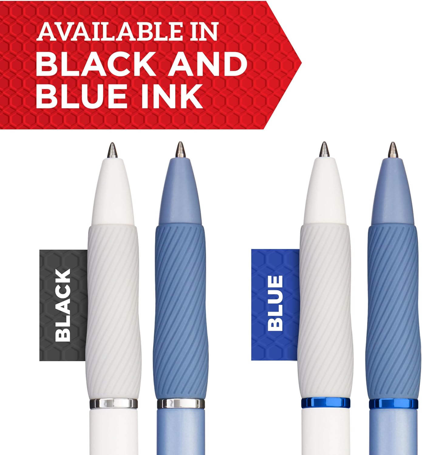 Sharpie S-Gel, Gel Pens, Medium Point (0.7mm), Assorted Fashion Barrels, Black Ink, 12 Count - Office, Teacher, School Supplies