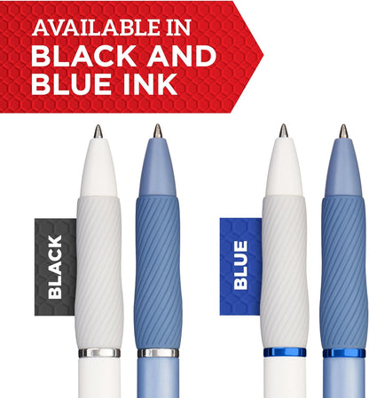 Sharpie S-Gel, Gel Pens, Medium Point (0.7mm), Assorted Fashion Barrels, Black Ink, 12 Count - Office, Teacher, School Supplies