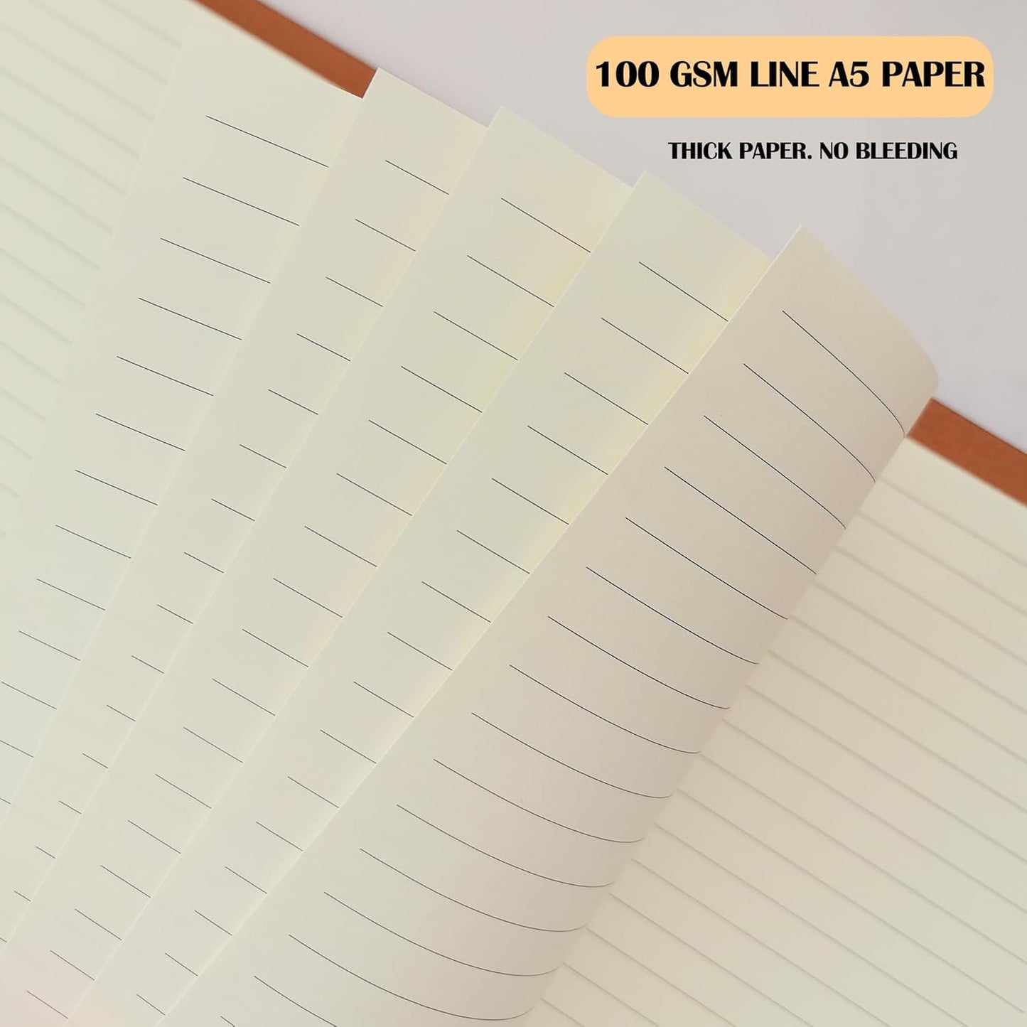 A5 Grid Filler Paper, 6-Hole Punched, 100GSM Graph Rule Paper/Quad Rule Filler Paper/Planner Inserts for Planners, Painting, and Bullet Journals,80 Sheets/160 Pages