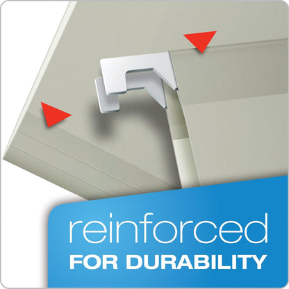 Pendaflex Hanging File Folders, Legal Size, Aqua (PFX415315AQU)