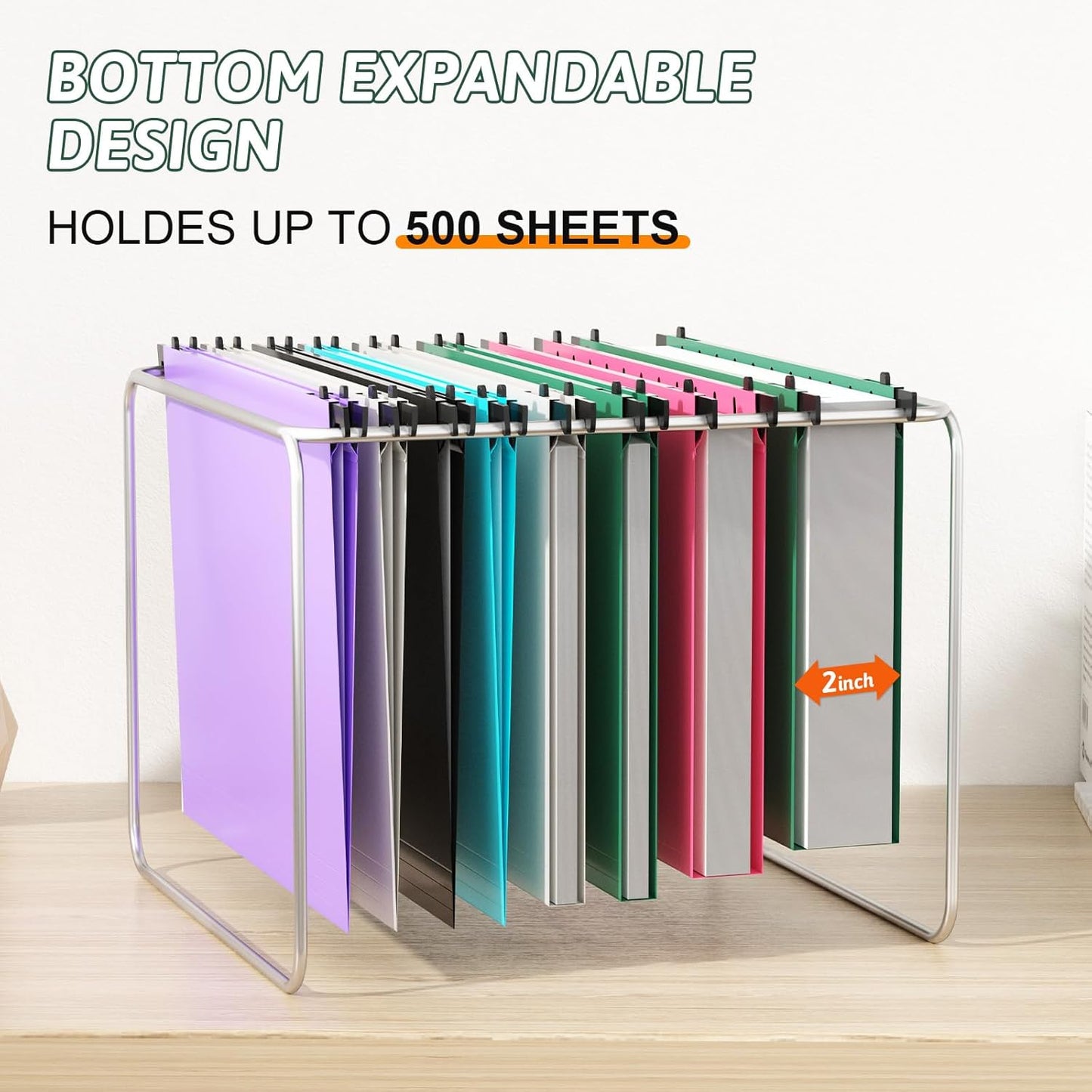 Plastic Hanging File Folder Letter Size,12 Pack Reinforced Heavy Duty Hanging Folders,Sturdy File Cabinet Folders,Black Hanging File Folder with Tabs,Hanging Folders for Filing Cabinet