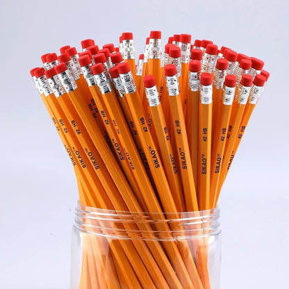 Pencils, 12Pack Number #2 HB Wood Pencils with Erasers for Kids Sketching Drawing, Classroom Must Haves Essentials for Teachers, School Supplies