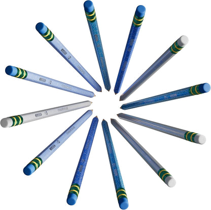 Ticonderoga Wooden Pencils, Pre-Sharpened, 2 HB Soft, Pastel Colors, 18 Count