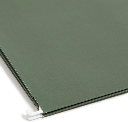 Smead Hanging File Pocket with Full-Height Gusset, 3-1/2" Expansion, Letter Size, Standard Green, 10 per Box (64220)