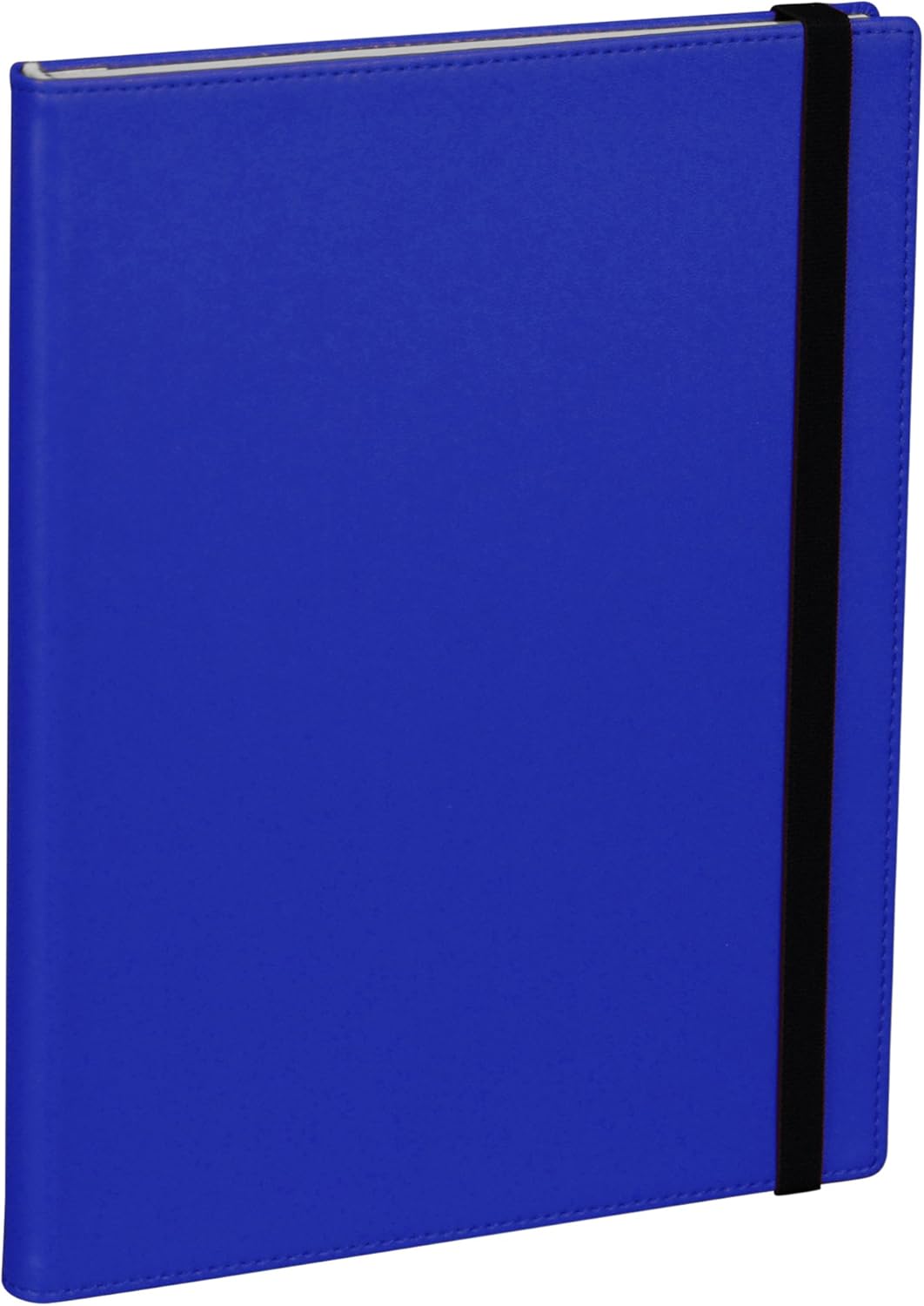 Samsill Large Hardcover Notebook, 240 Lined Notebook Pages, Black, 7.5 x 10 Inch