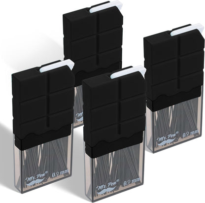 Mr. Pen- 0.9 Millimeter Lead Refills for Mechanical Pencils, 2B, 4 Pack, 280 PCS, 0.9