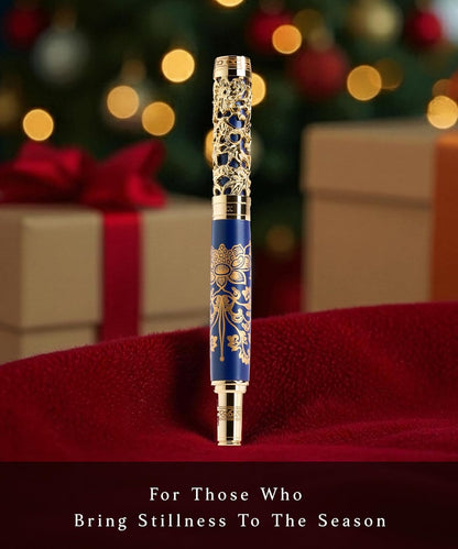 ARTEX Executive Rollerball Pen-Museum Collections-Crafting Timeless Beauty-Luxury Pen Gift & Office Desk Decor, German SCHMIDT refill, Solid Metal Texture