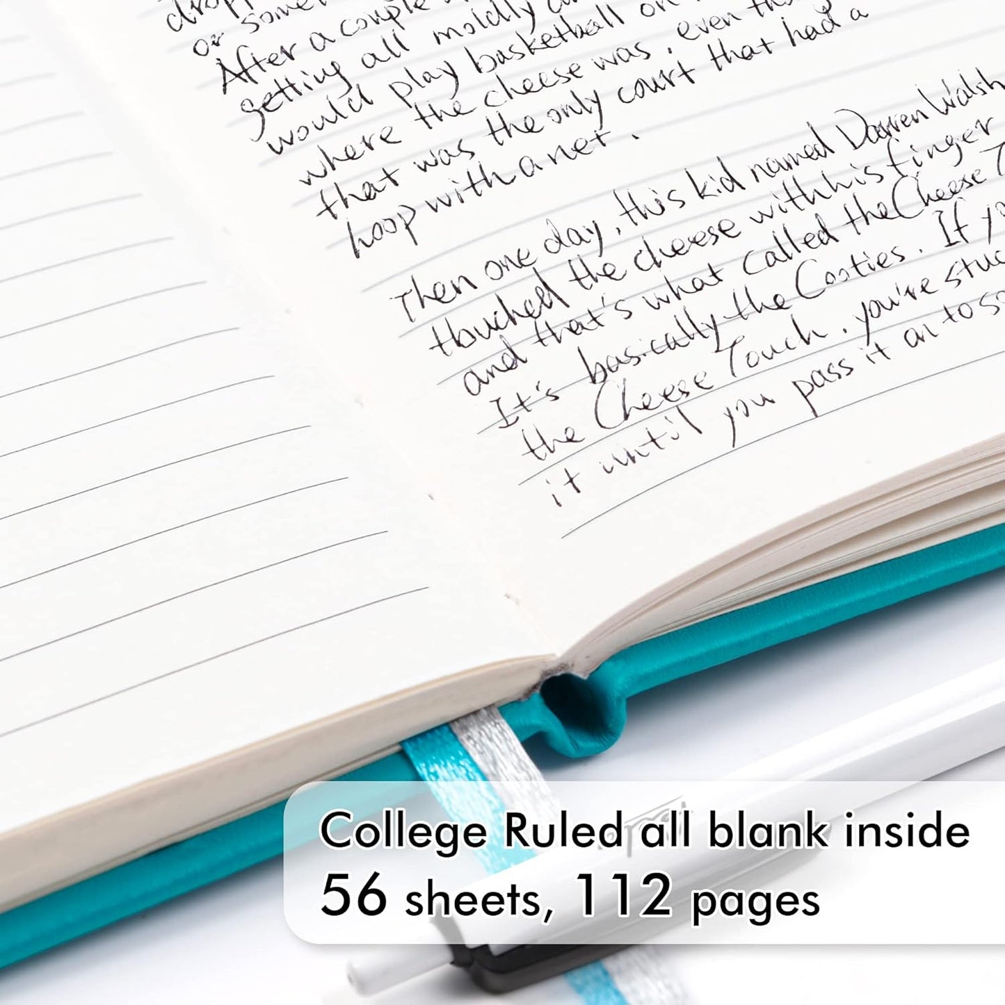 feela 3 Pack Pocket Notebook Journals with 3 Black Pens, A6 Mini Cute Small Journal Notebook Bulk Hardcover College Ruled Notepad with Pen Holder for Office School Supplies, 3.5”x 5.5”, Gray