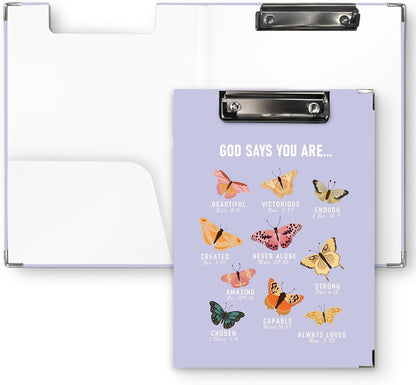 Dog Animal Clipboard Folio with Storage, Cute Dogs Decorative Clipboard Folder, Puppy Dog Clipboards for Women Kids, Life is Better with Dogs Gifts Office School Supplies, 12.4x9.2In
