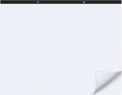 BESARME Large Engineering Graph Paper 22" x 17", 100 Sheets/200 Pages Large Graph Paper Pad Engineering Papers Drafting Papers for Engineer Architect Designer Mathematician Draftsman