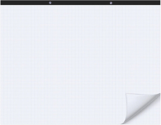 BESARME Large Engineering Graph Paper 22" x 17", 100 Sheets/200 Pages Large Graph Paper Pad Engineering Papers Drafting Papers for Engineer Architect Designer Mathematician Draftsman