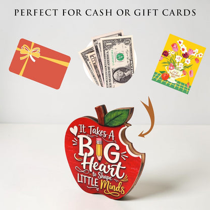Wooden Cute Pencil Gift Card Holder 3.36x6 inches, Graduation Cash Holder for Class of 2026, Teacher Appreciation Gifts, Creative Money Gift Idea for Students, Teacher Gift, Teacher Appreciation Gifts