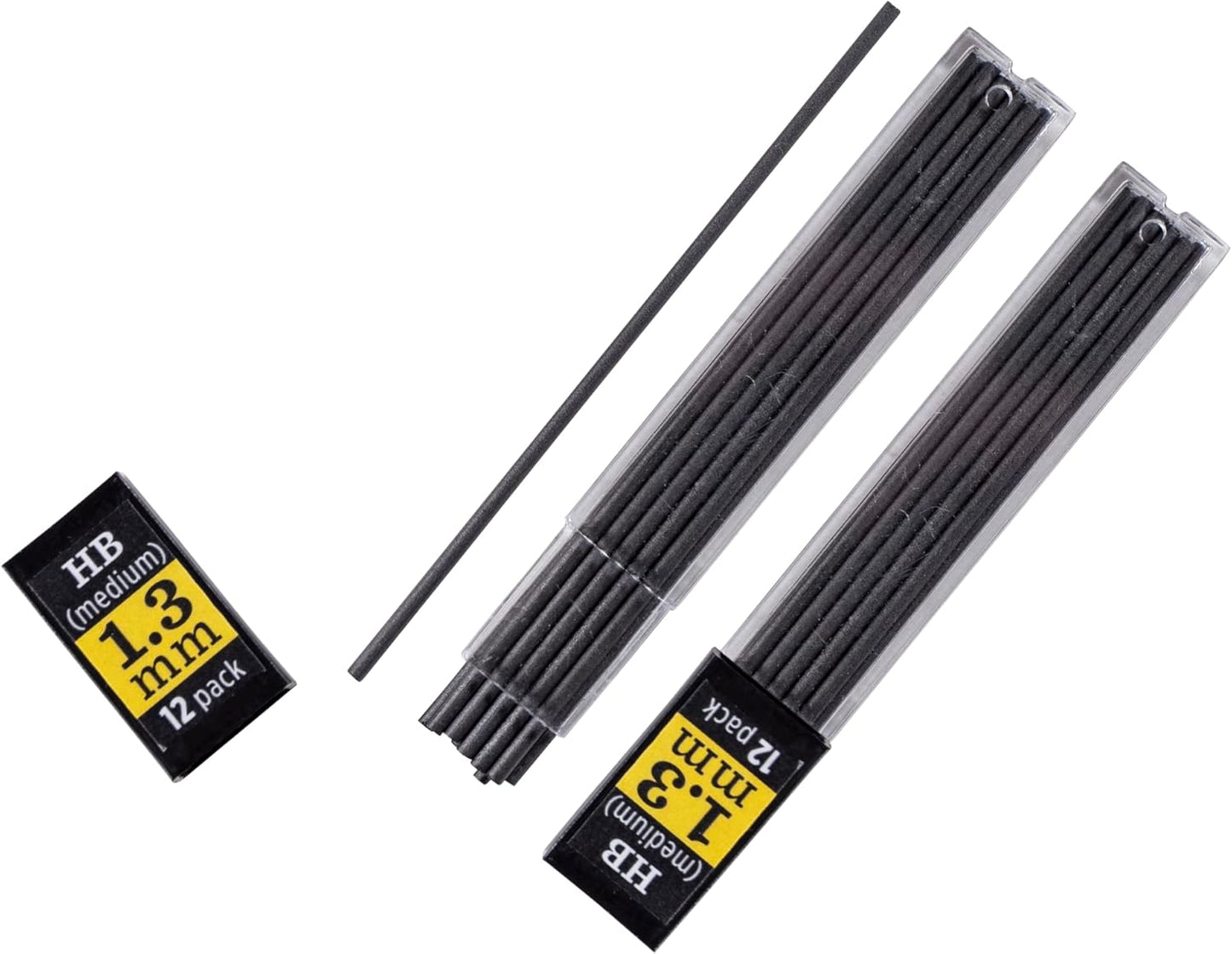 Rite in the Rain Medium (HB) 1.3mm Mechanical Pencil Lead Refills, 24-pack (two 12-packs) (No. 15BR)
