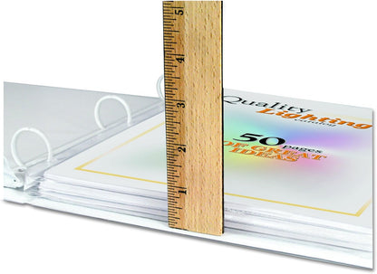 C-Line High Capacity Polypropylene Sheet Protectors, Clear, 50", 11 x 8.5, 25/BX