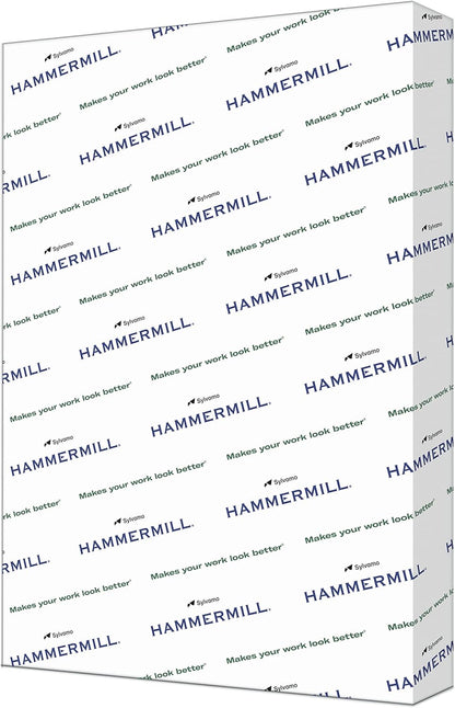 Hammermill Cardstock, Premium Color Copy, 80 lb, 17 x 11-1 Pack (250 Sheets) - 100 Bright, Made in the USA Card Stock, 120037R , White