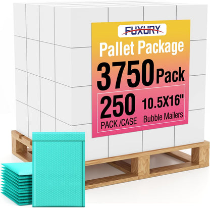 Fuxury Bubble Mailers 10.5x16 Inch 40 Pack Self Seal Padded Envelopes Waterproof Mailing Envelopes Bubble Padded Cushioning Padded Mailers Bubble Bags for Packaging Small Business Large #5 Black
