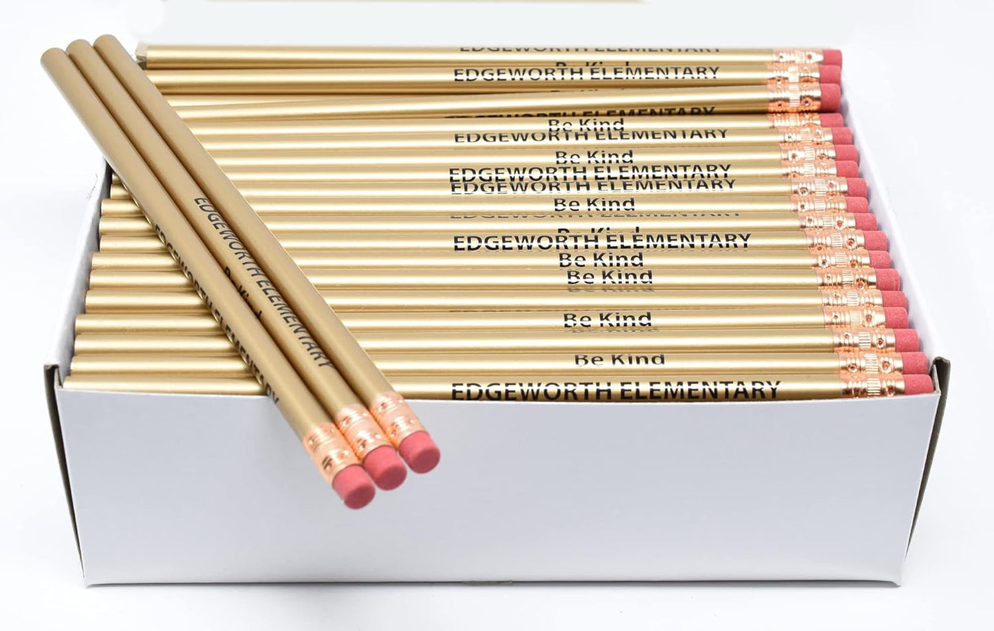 Pencil Guy Promotional Personalized Imprinted Round Pencils.-500 per box