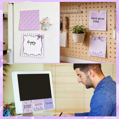 Inspirational Sticky Notes Gifts - 9 Pack Funny Positive Quotes Notepads 3x3 Inches, Fun Motivational Self-Adhesive Memo Pads Office Study Supplies for Friends Coworkers (450 Sheets)