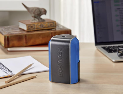 Bostitch Office Vertical Electric Pencil Sharpener, Powerful Stall-Free Motor, Prevents Over-Sharpening, Black