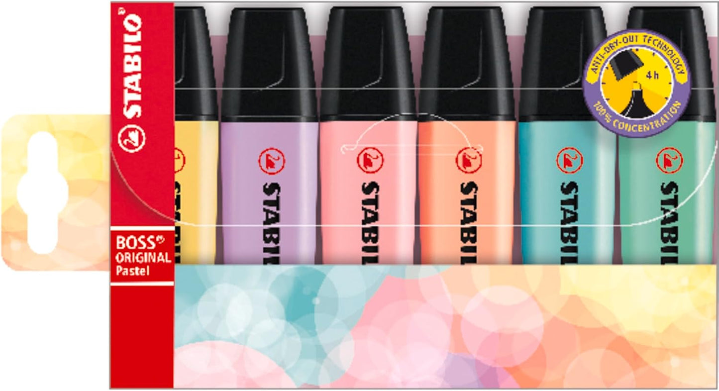 STABILO Highlighter BOSS ORIGINAL - Pack of 4 - Green