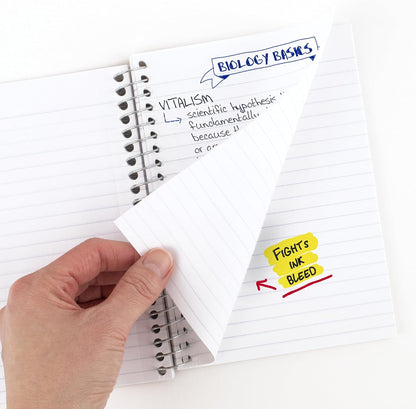 Five Star Spiral Notebook, 1 Subject, College Ruled Paper, 4-3/8" x 7", Personal Size, 80 Sheets, Fights Ink Bleed, Water Resistant Cover, Seaglass Green (450048CH1-ECM)