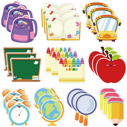 FOIMAS 30pack Back to School Sticky Notes 600 Sheets Apple Pencil Notepads Self-Adhesive Memo Pads for Teacher Students School Classroom Office Reminder Supply