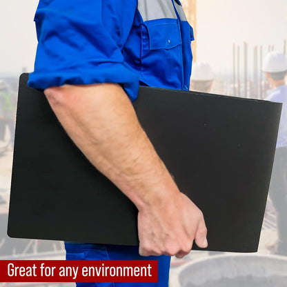 11x17 Report Cover Pressboard Binder Poly Panels Includes Fold-Over Metal Fasteners Blue Package of 6