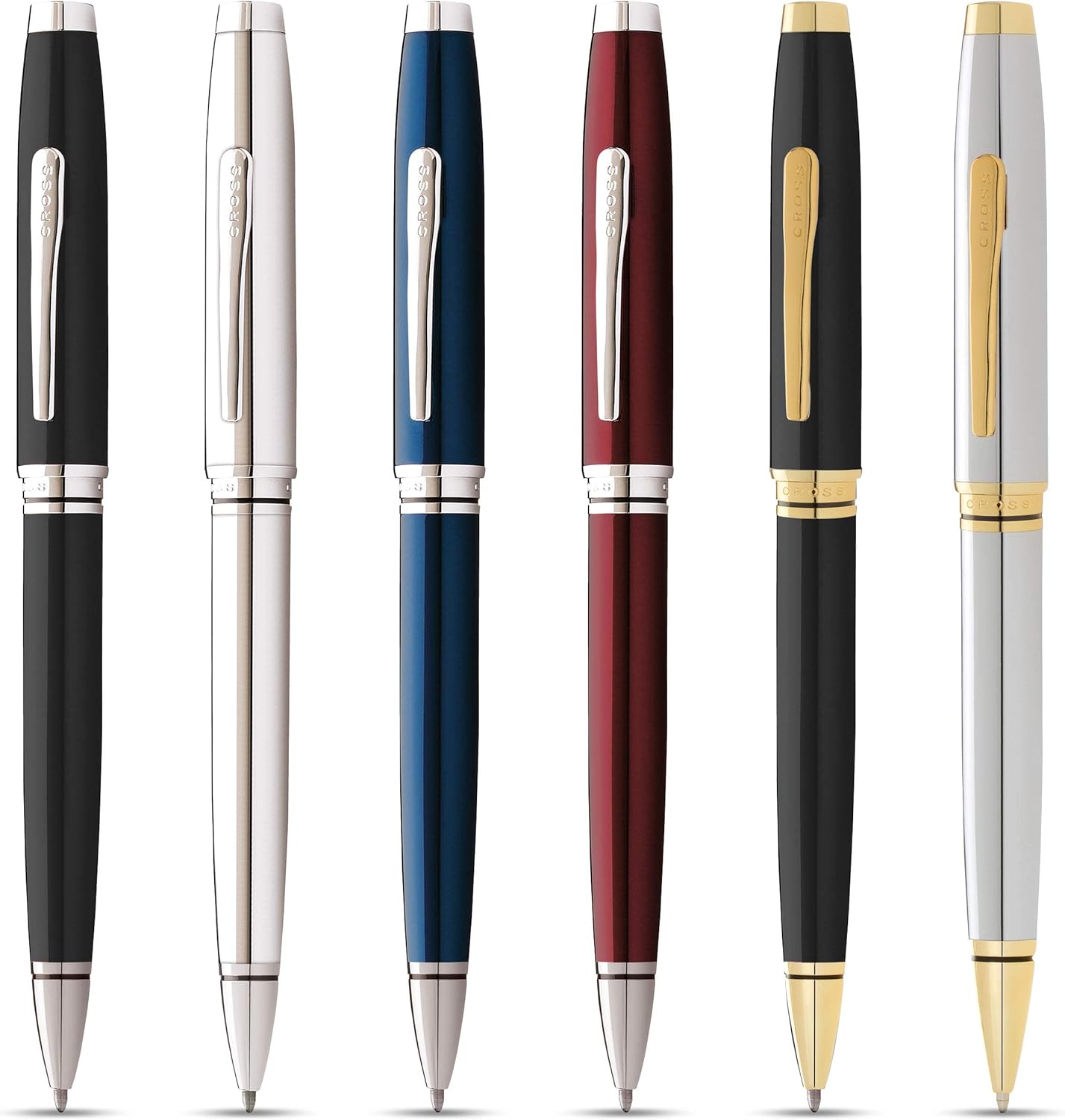 Cross Coventry Pen Ballpoint - Black/Chrome Lacquer