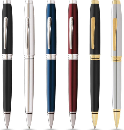 Cross Coventry Pen Ballpoint - Black/Chrome Lacquer