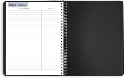 AT-A-GLANCE 2026 Appointment Book Planner, Weekly, 5" x 8", Small, DayMinder, Black (G2000026)