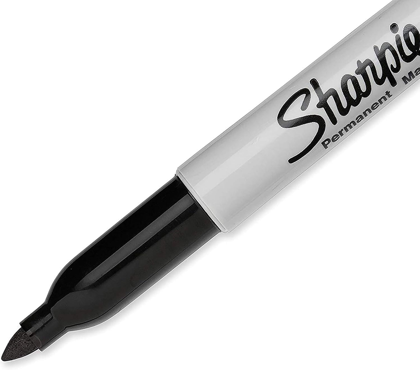 Sharpie Permanent Markers, Fine Point, Black, 12 Count