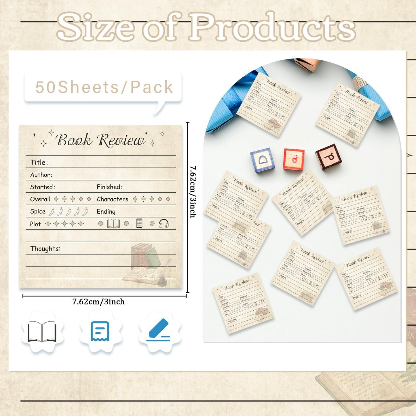 Inspirational Sticky Notes Gifts - 9 Pack Funny Positive Quotes Notepads 3x3 Inches, Fun Motivational Self-Adhesive Memo Pads Office Study Supplies for Friends Coworkers (450 Sheets)