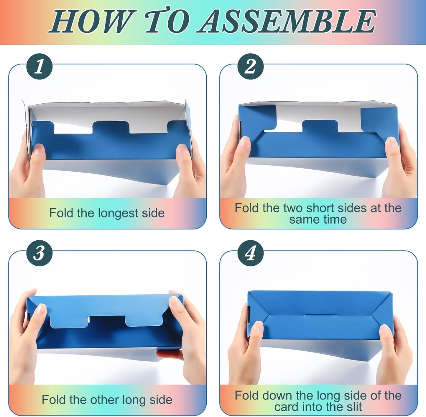 Pasimy 25 Pcs Pastel Cardboard Magazine File Holder Magazine Organizer Book Bin with Label Sticker Multicolor File Storage Box for Desk Shelves Document School Classroom Home Office Supplies