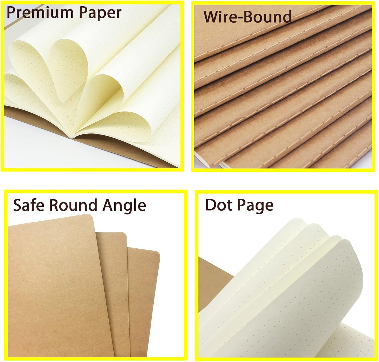 zmybcpack 12 Pack 8.5x11 inch Large Lined Notebook Journals Bulk, 32 sheets / 64 Pages, Sketchbook Composition Notebook Journals Subject Notebooks Planner for College Students Office