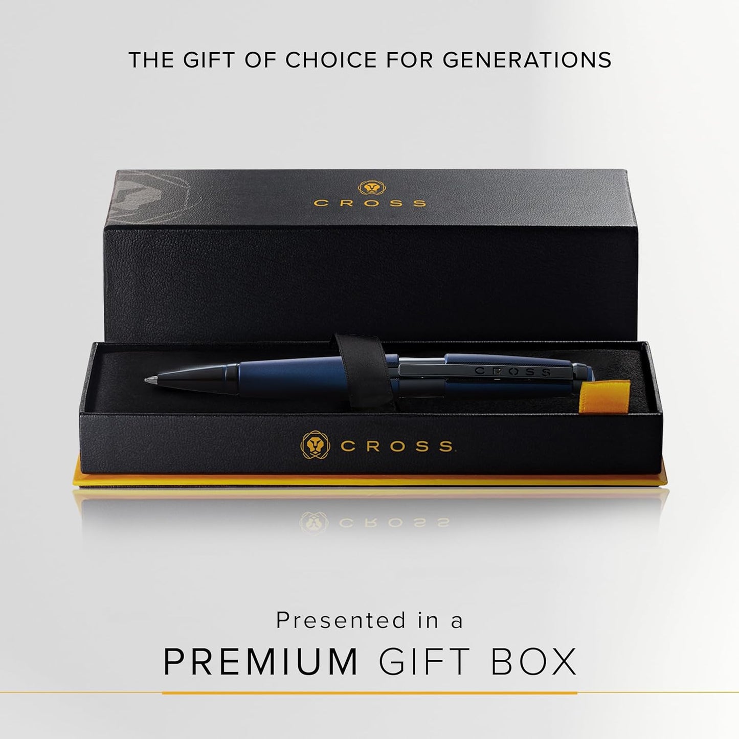 Cross Edge Matte Black Lacquer Gel Rollerball Pen