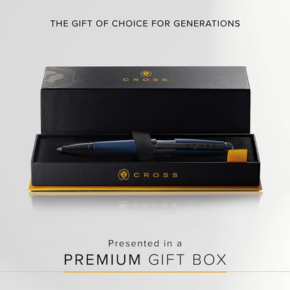 Cross Edge Matte Black Lacquer Gel Rollerball Pen