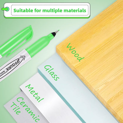 Permanent Markers, Ultra Fine Point, Black, 40 Count, 0.4mm, Fine tip permanent marker set, quick dry, waterproof, fading resists, durable, marks on paper, glass, ceramic, plastic, wood, rock, metal