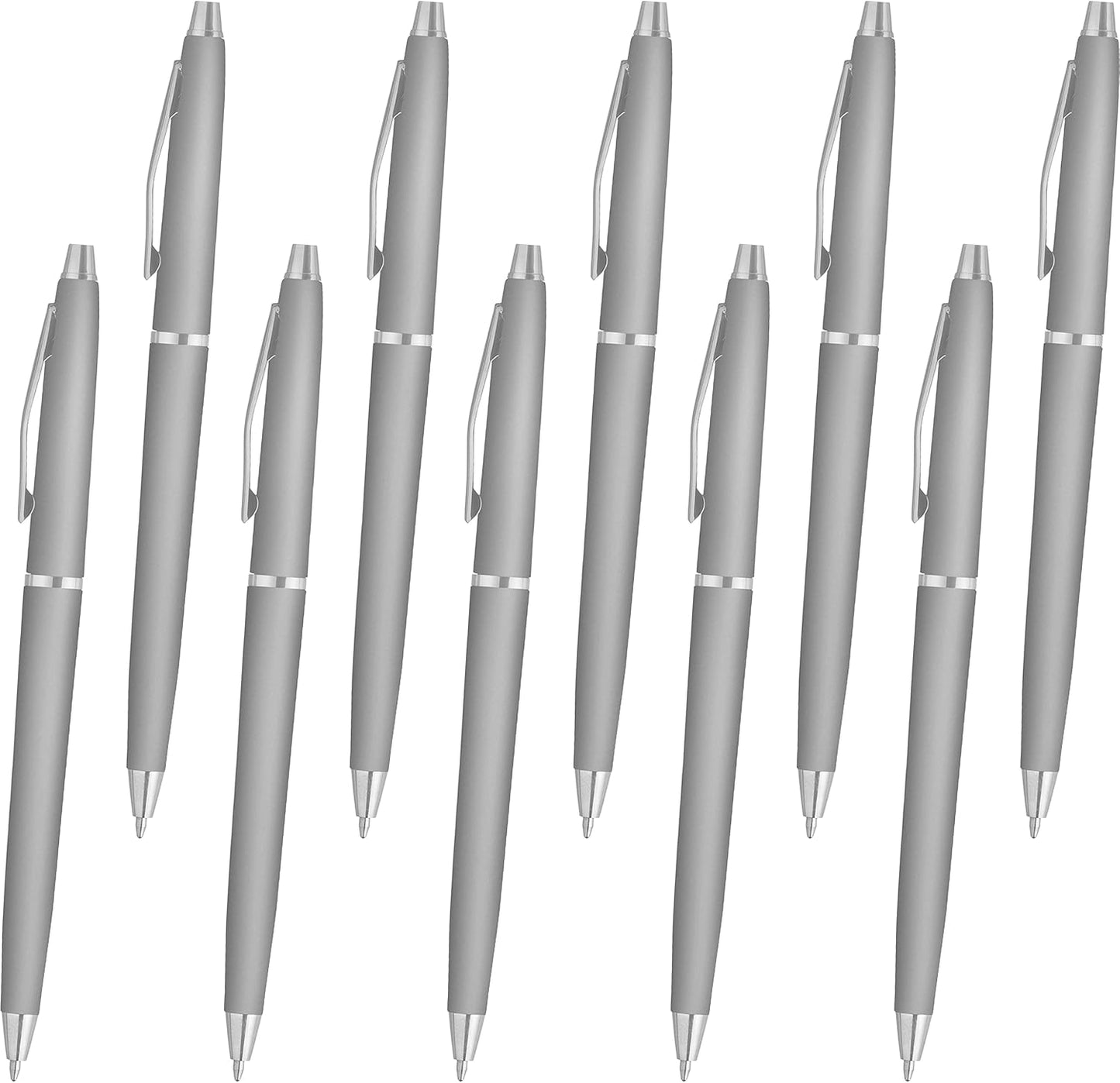 Personalized Langham Ballpoint Pens, Set of 10/50/100 by DISCOUNT PROMOS - Black Ink, Great for Office, Business, Tradeshows - Black