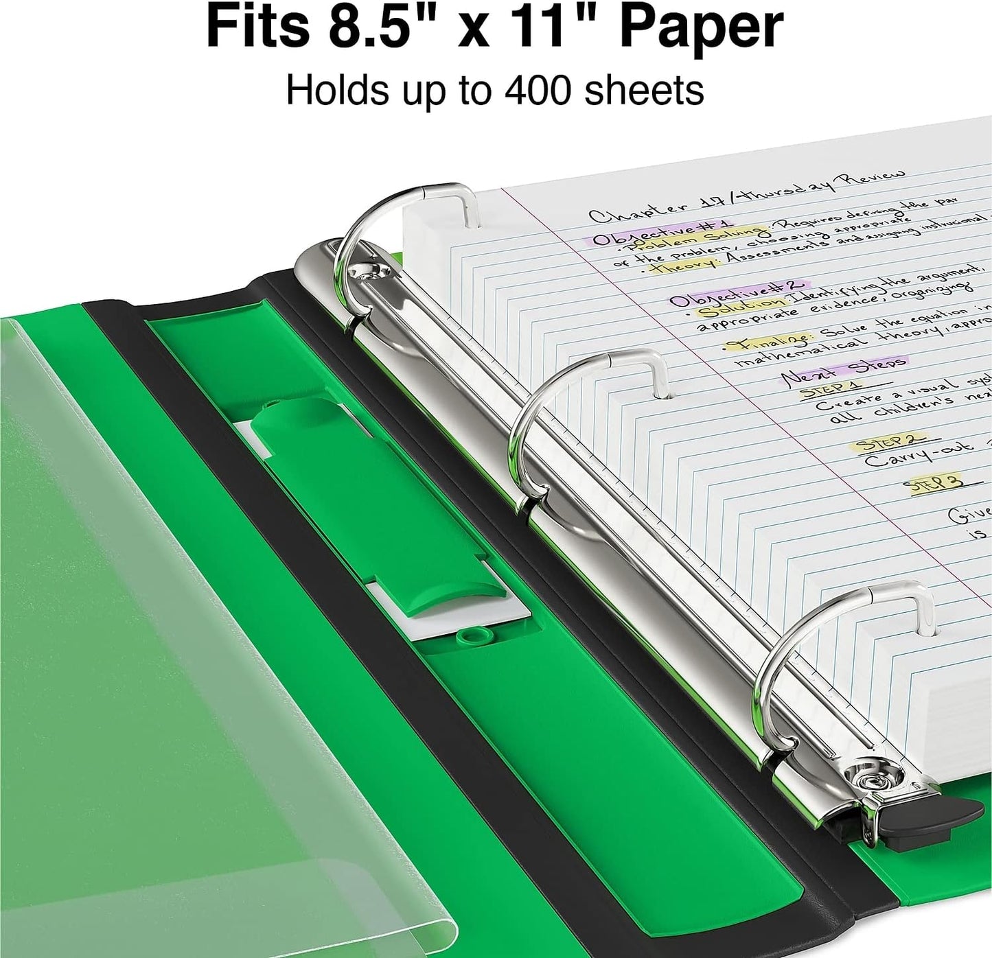 Staples Better Binder 2-Inch D-Ring View Binder, Reinforced Spine, Holds Up to 540 Sheets, Teal, for Office & School